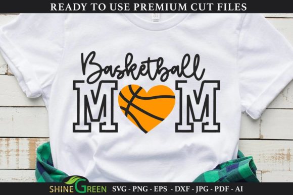 Basketball Mom SVG Sports Cut File
