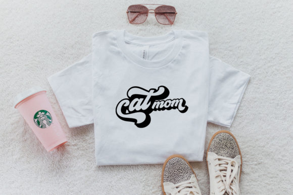 Cat Mom Svg Design for Crafts and Graphics