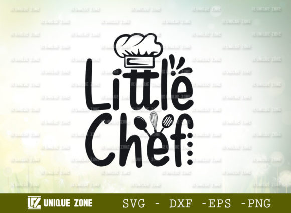 Little Chef SVG: Graphics for Crafts