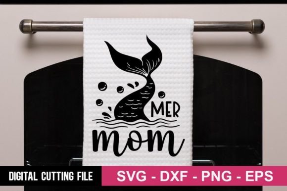Mer Mom SVG: Graphics for Crafts