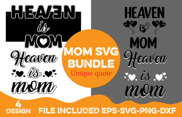 Mom SVG Design Bundle for T-shirt
